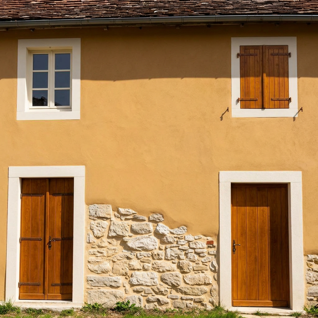 Façade ravalée — après